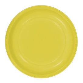 Assiette Creuse Réutilisable Economique PS Jaune Ø20,5cm (25 Utés)