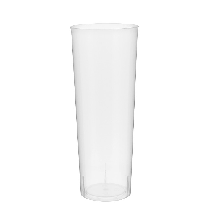 Verre Tube 330ml Transparent PP (10 Unités) Verre Tube 330ml Transparent PP (10 Unités)