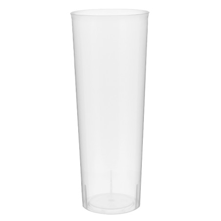 Verre Tube Réutilisable Incassable PP Transp. 330ml (500 Utés)