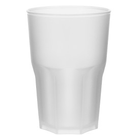 Verre Plastique Transparent PP Ø85mm 400ml (5 Utés)