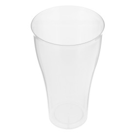 Verre Plastique PP Transparent 430ml (10 Utés)