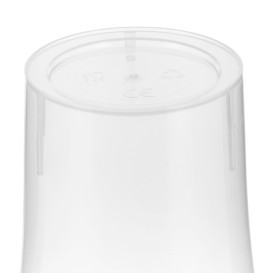 Verre Plastique PP Transparent 430ml (10 Utés)