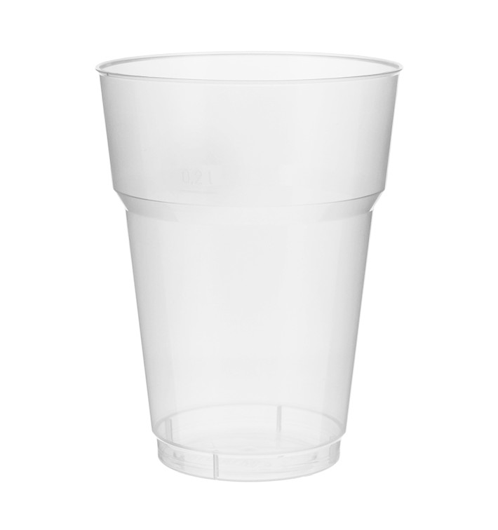 Gobelet Plastique à Bière PP Dur 200ml (40 Unités) Gobelet Plastique à Bière PP Dur 200ml (40 Unités)