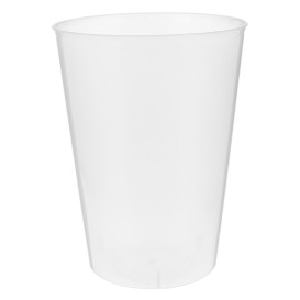 Verre Plastique 600ml PP Transparent (500 Utés)