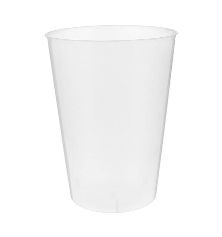 Verre Plastique 600ml PP Transparent (500 Utés) Verre Plastique 600ml PP Transparent (500 Utés)
