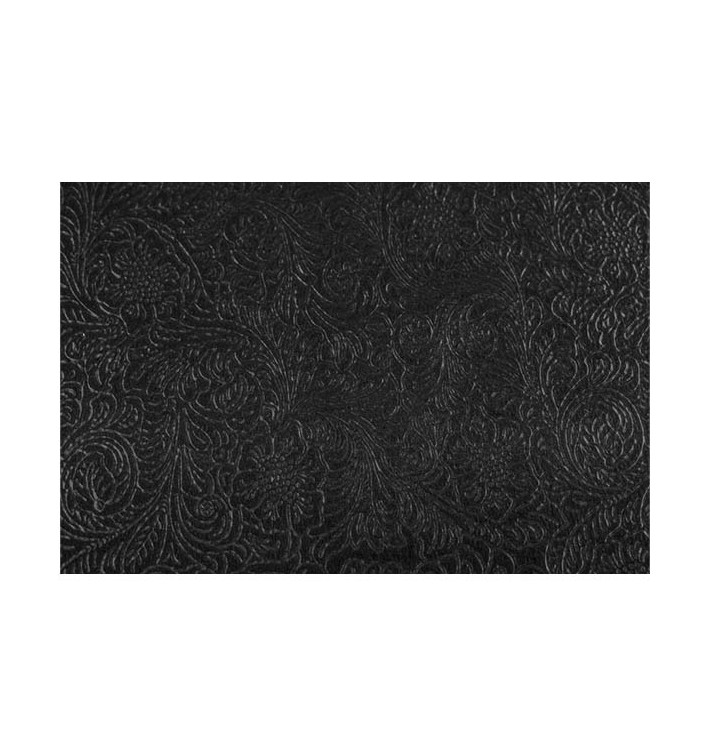Nappe en Non-Tissé PLUS Noir 120x120cm (150 Utés) Nappe en Non-Tissé PLUS Noir 120x120cm (150 Utés)