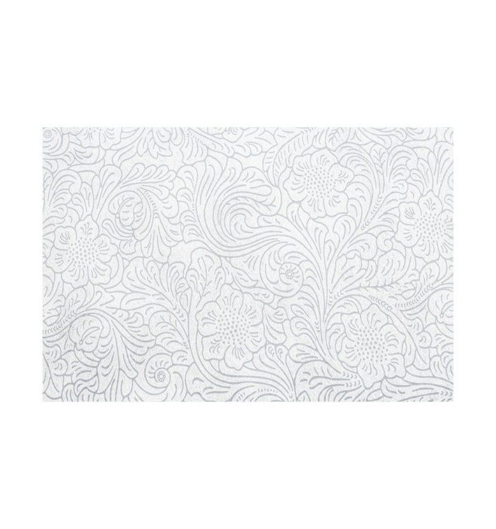 Nappe en Non-Tissé PLUS Blanc 120x120cm (150 Utés) Nappe en Non-Tissé PLUS Blanc 120x120cm (150 Utés)