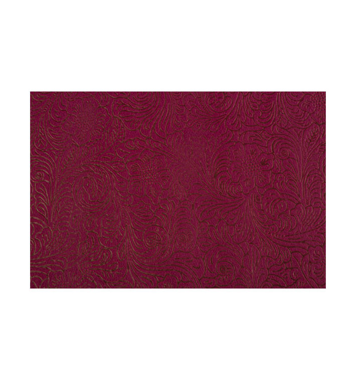 Nappe en Non-Tissé PLUS Bourgogne 100x100cm (150 Utés)