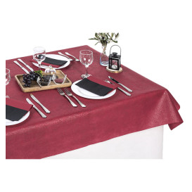 Nappe en Non-Tissé PLUS Bourgogne 100x100cm (150 Utés)