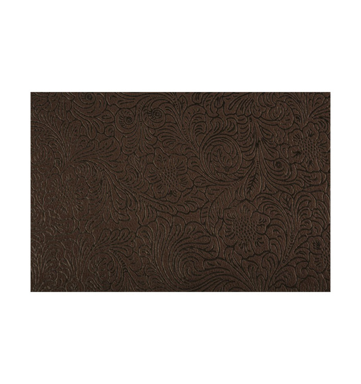 Nappe en Non-Tissé PLUS Marron 100x100cm (100 Utés) Nappe en Non-Tissé PLUS Marron 100x100cm (100 Utés)