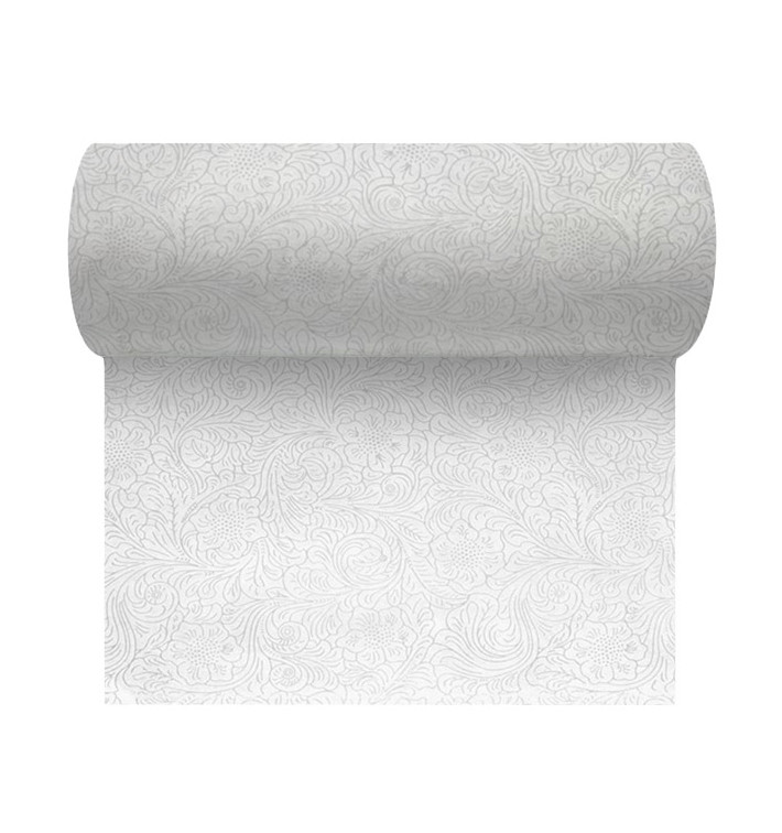 Nappe Rouleau en Non-Tissé PLUS Blanc 0,4x50m P30cm (1 Uté) Nappe Rouleau en Non-Tissé PLUS Blanc 0,4x50m P30cm (1 Uté)