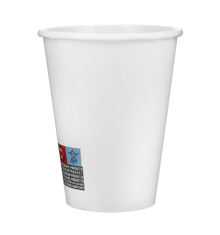 Gobelet Carton 12 Oz/360ml Blanc Ø8,9cm (40 Utés) Gobelet Carton 12 Oz/360ml Blanc Ø8,9cm (40 Utés)