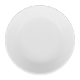 Assiette Réutilisable Durable PP Minéral Blanc Ø18cm (6 Utés)