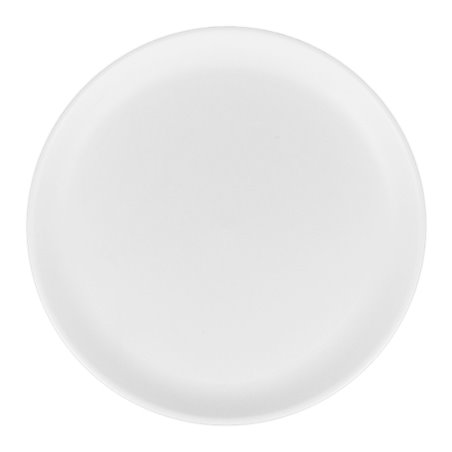 Assiette Réutilisable Durable PP Minéral Blanc Ø23,5cm (54 Utés)