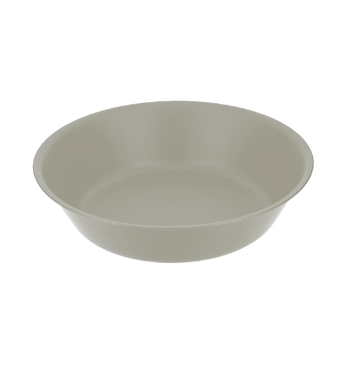 Assiette Réutilisable Durable PP Minéral Gris Ø18cm (6 Utés) Assiette Réutilisable Durable PP Minéral Gris Ø18cm (6 Utés)