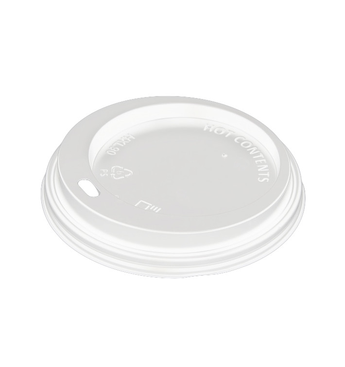 Couvercle Perforé Gobelet Carton 12, 16 y 22 Oz Ø9,0cm (100 Unités) Couvercle Perforé Gobelet Carton 12, 16 y 22 Oz Ø9,0cm (100 Unités)
