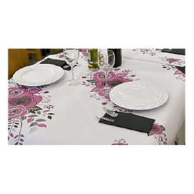 Nappe en papier 1,2x1,2m "Bouquet" 37g (300 Unités)