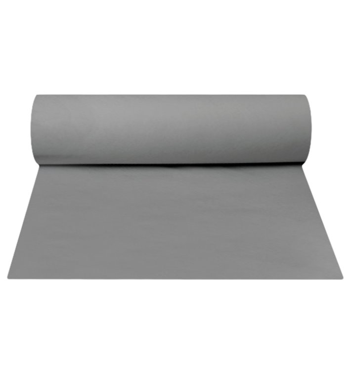 Nappe Non Tissé Prédécoupé Gris 0,40x48m 55g (6 Unités) Nappe Non Tissé Prédécoupé Gris 0,40x48m 55g (6 Unités)