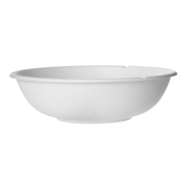 Bol Canne à Sucre Bagasse Blanc 940ml (50 Utés)