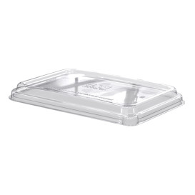 Couvercle RPET Transparent Boîte Ecologique 355 et 470ml (50 Utés)