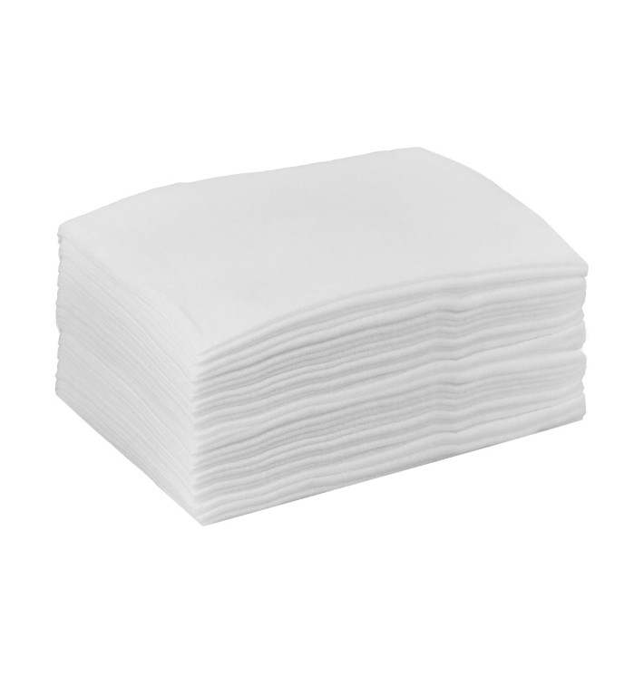 Serviette Spunlace Manicure Blanc 20x30cm 43g/m² (100 Utés) Serviette Spunlace Manicure Blanc 20x30cm 43g/m² (100 Utés)