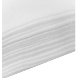 Serviette en Spunlace pour Douche 80x160cm Blanc 50g/m² (1 Uté)