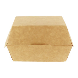 Boîte à Hamburger Kraft 12x12x7 cm (25 Unités)
