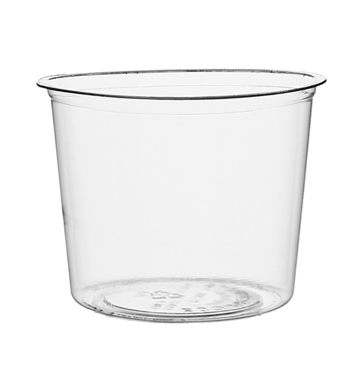 Pot PLA Transparent à Sauce 120ml Ø7,0cm (2.000 Utés) Pot PLA Transparent à Sauce 120ml Ø7,0cm (2.000 Utés)