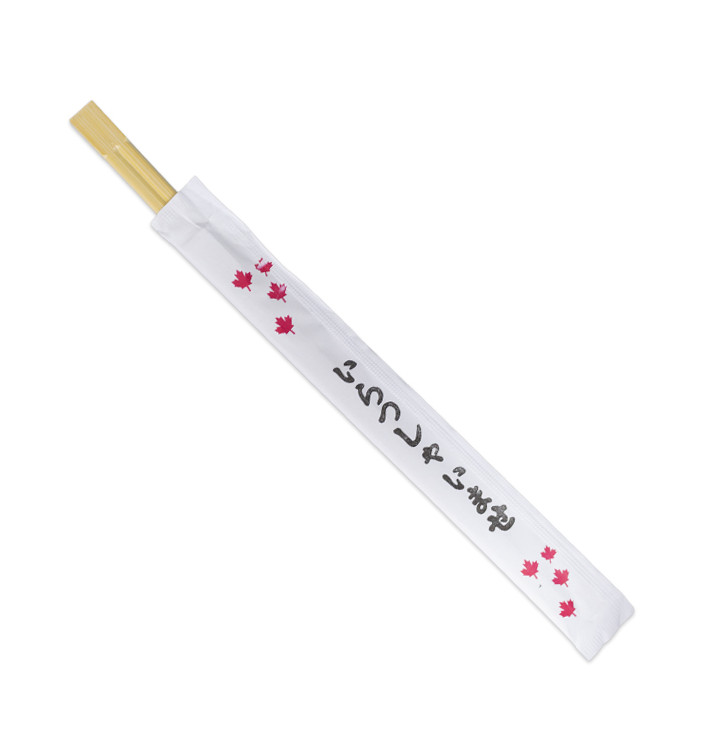 Baguettes Chinoises en Bambou En sachet 23cm (100 Unités) Baguettes Chinoises en Bambou En sachet 23cm (100 Unités)