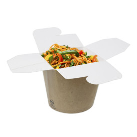 Boîte Repas à emporter Kraft 800ml (50 Utés)
