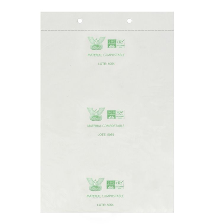 Sac Marché Block 100% Biodegradable 30x40cm (3.000 Utés) Sac Marché Block 100% Biodegradable 30x40cm (3.000 Utés)