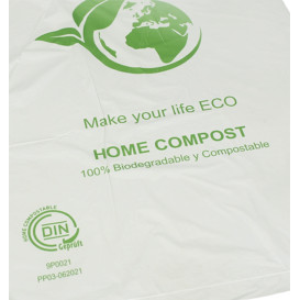 Rouleau de sacs plastique Bio Home Compost 30x40cm 15µm (500 Utés)