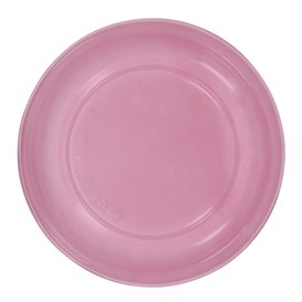 Assiette Plate Réutilisable Economique PS Rose Ø17cm (25 Utés)