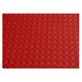 Set de Table papier rouge 1,2x1,8m (1 Uté)