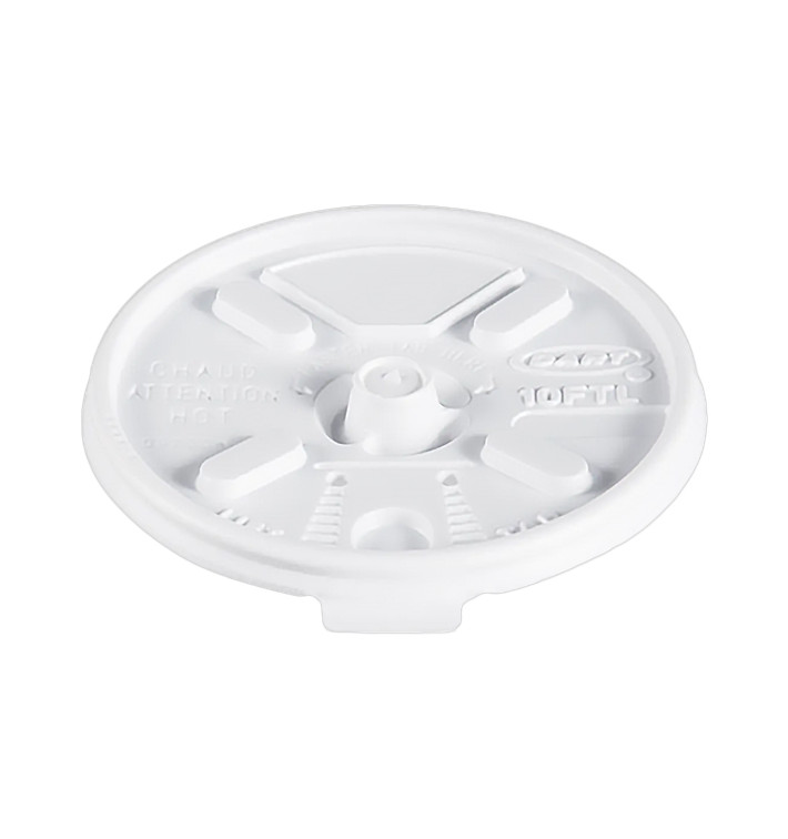 Couvercle "Lift n' Lock" PS Blanc Ø8,6cm (100 Utés) Couvercle "Lift n' Lock" PS Blanc Ø8,6cm (100 Utés)