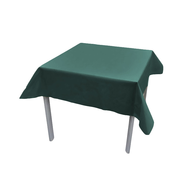 Nappe en PP Non-Tissé Vert 120x120cm (150 Utés) Nappe en PP Non-Tissé Vert 120x120cm (150 Utés)