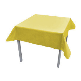 Nappe en PP Non-Tissé Jaune 120x120cm (150 Utés)