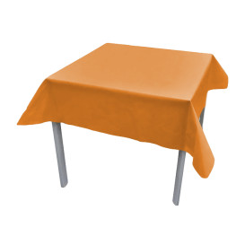 Nappe en PP Non-Tissé Orange 120x120cm (150 Utés)