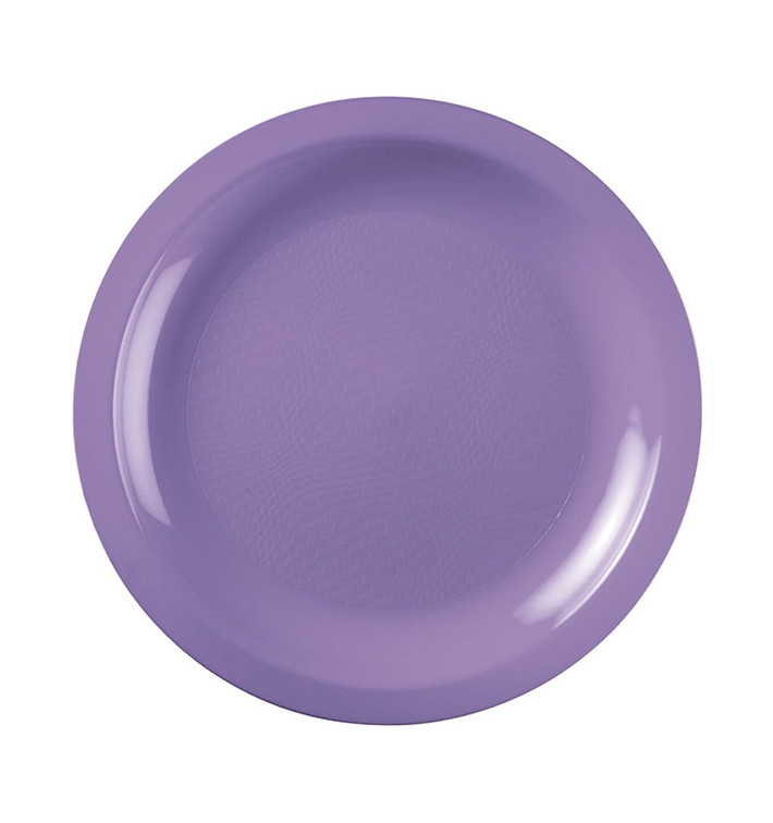 Assiette Plastique Réutilisable Plate Lilas PP Ø185mm (50 Utés) Assiette Plastique Réutilisable Plate Lilas PP Ø185mm (50 Utés)