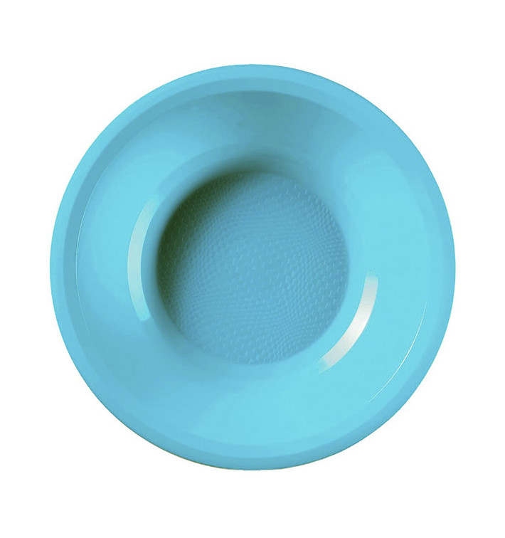 Assiette Plastique Réutilisable Creuse Turquoise PP Ø195mm (600 Utés) Assiette Plastique Réutilisable Creuse Turquoise PP Ø195mm (600 Utés)