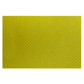 Nappe en PP Non-Tissé Jaune 120x120cm (150 Utés)