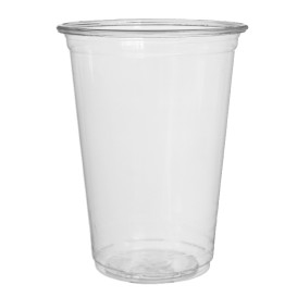 Gobelets jetables en Bioplastique - 0,30 L - Transparent PAP STAR Pure Lot  de 25