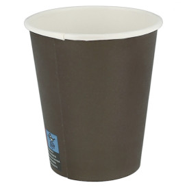 Gobelet Carton Marron 8Oz/240ml Ø8,0cm (1.000 Utés)