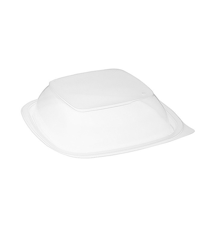 Couvercle pour Barquette Noir et Crème 16,5x16,5x4cm (50 Utés) Couvercle pour Barquette Noir et Crème 16,5x16,5x4cm (50 Utés)