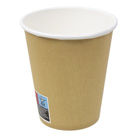 Gobelet Carton 9 Oz/280ml Kraft-Kraft Ø8,1cm (1.000 Utés)