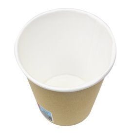 Gobelet Carton 9 Oz/280ml Kraft-Kraft Ø8,1cm (1.000 Utés)