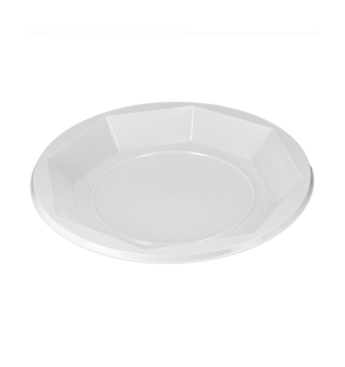 Assiette Creuse Réutilisable Economique PS Blanc Ø22cm (420 Utés) Assiette Creuse Réutilisable Economique PS Blanc Ø22cm (420 Utés)