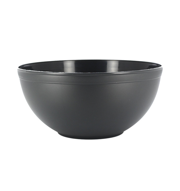 Bol Réutilisable Durable PP Minéral Anthracite 2.000ml Ø20cm (36 Utés) Bol Réutilisable Durable PP Minéral Anthracite 2.000ml Ø20cm (36 Utés)