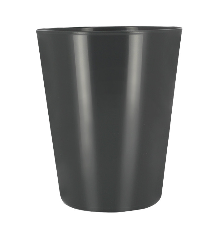 Gobelet Réutilisable Durable PP Minéral Anthracite 330ml (72 Utés) Gobelet Réutilisable Durable PP Minéral Anthracite 330ml (72 Utés)