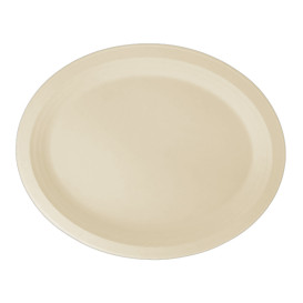 Plateau en Canne à Sucre Naturel 320x255x21mm (50 Utés)